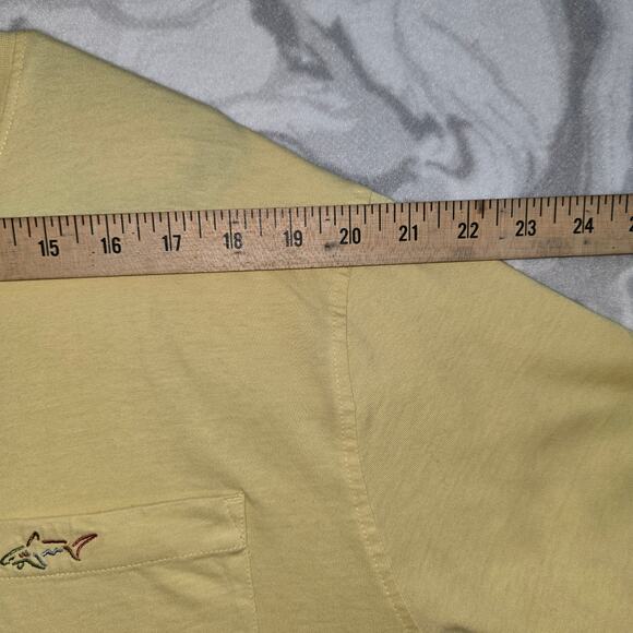 Greg Norman Men's Yellow T-Shirt Size XL - Picture 6 of 7